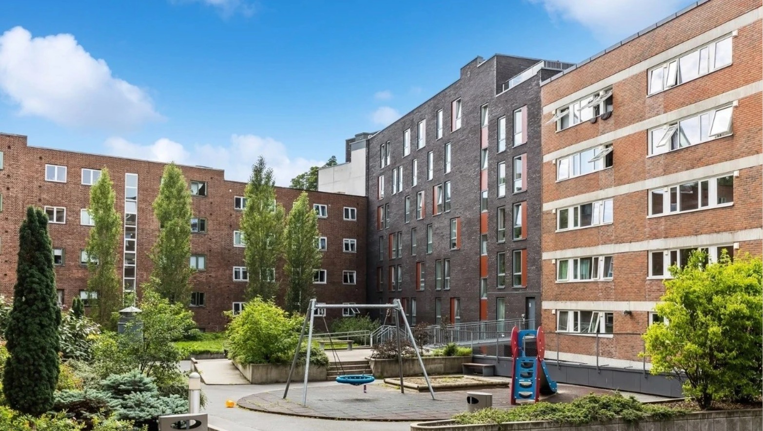 Fin og hyggelig bakgård